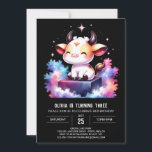 Convite Bohemian Kids Cow Birthday<br><div class="desc">Traga um toque livre para a sua celebração com o convite de aniversário da Vaca Boêmia para Crianças Boêmicas! Projetado com cores vivas e ilustrações brincalhonas de vaca, este convite editável é perfeito para qualquer idade. Descarregue, personalize e impressão instantaneamente para um modo simples de convidar convidados. Quer esteja planejando...</div>