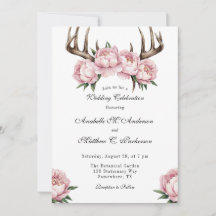 Boho Antler com Celebração de Casamento de Peões R