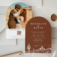 Boho Archou Terracotta Casamento do Deserto Ociden