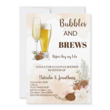 Boho Autumn Bubble & Brews Chá