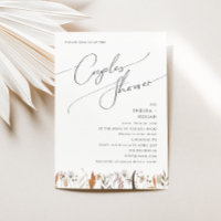 Boho Autumn Wildflower | CHÁ CASAL
