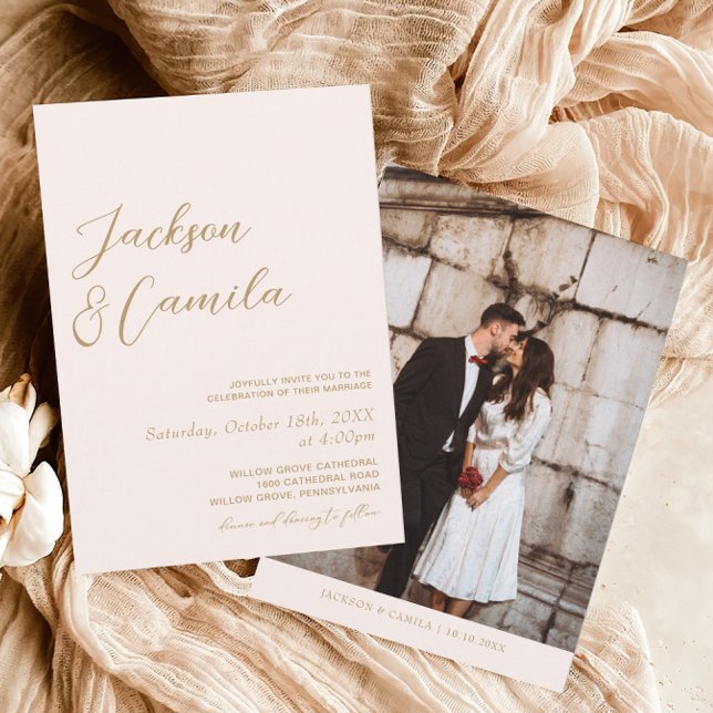 Convite Boho Beach Wedding (Criador carregado)