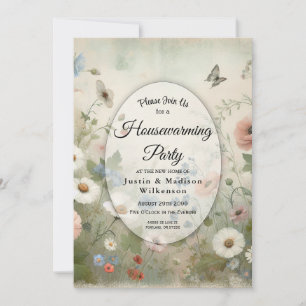 Convite Boho Blooms e Vintage Blossoms