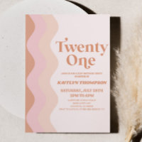 Boho Bohemian Retro 21 Party