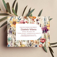 Boho Botânico Aquarela Chá de fraldas de Flores Se