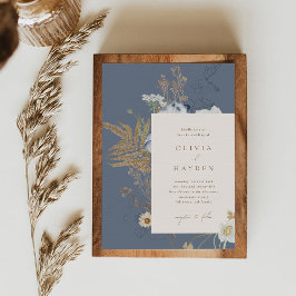Convite Boho Botânico Para Casamento