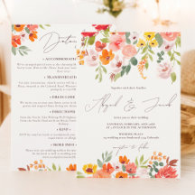 Boho cai floral rústico tudo em um casamento