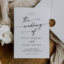 Boho Chic Black and White O Casamento De