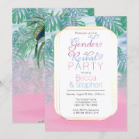 Boho Chic Tropical Beach Watercolor — Revisão de G