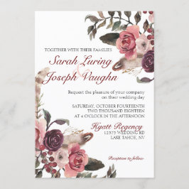 Convite Boho Chic Wedding