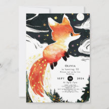 Boho Children's Fox Birthday