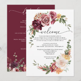 Convite Boho Country Boho Casamento Itinerário Boeing Bem-