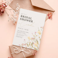 Boho Delicate Chá de panela de Flores Selvagens