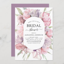 Boho Dusty Chá de panela Púrpura Rosa