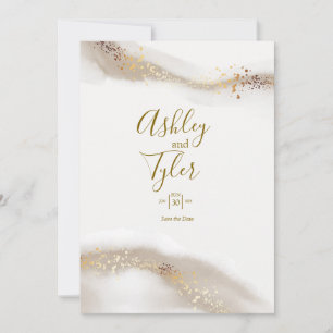 Convite Boho Elegant Coastal Wedding