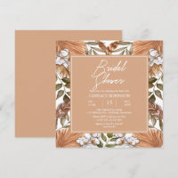 Boho Floral Cotton | Chá de panela de gramíneas se