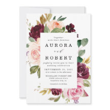 Boho Floral Dourado Pêssego Vermelho Rosa Brilhant