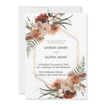 Boho Floral Neutro Simples Moderno