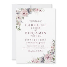 Boho floral rosa Dusty