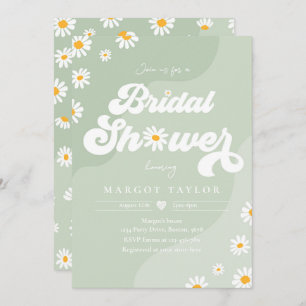 Convite Boho Hippy Vibes Chá de panela do Festival Verde