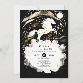 Convite Boho Horse Birthday