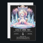 Convite Boho Kids Princess Birthday<br><div class="desc">Boho Kids Princesa Aniversário convoca uma vibe livre e espirituosa com designs charmosos, perfeitos para uma celebração caprichosa. Este convite digital editável apresenta padrões lúdicos e elementos boêmicos que criam uma atmosfera única para o dia especial do seu filho. Personalize cada detalhe para refletir o tema do seu partido e...</div>