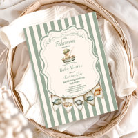 Boho Little Fish Chá de fraldas