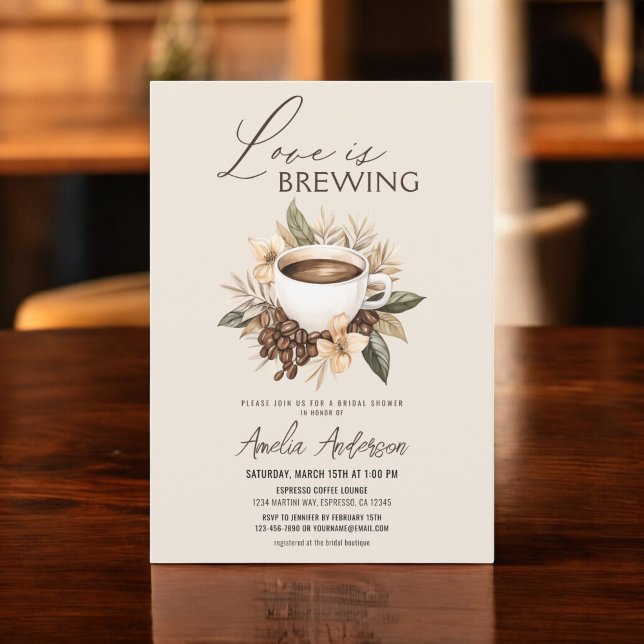 Convite Boho Love está criando Chá de panela (Criador carregado)