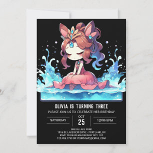 Convite Boho Magical Princess Birthday