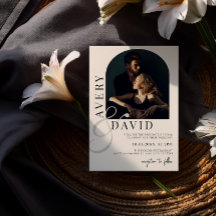 Boho Minimalista Foto de Casamento Moderno Arranja