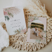 Boho Pampas Grass Floral Salvar A Data
