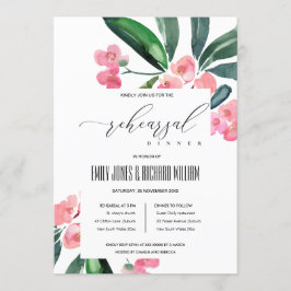 CONVITE BOHO PINK CRISTO THORN BLOOM REHEARSAL JANTO