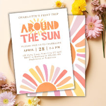 Boho Primeira Viagem À Volta Da Festa Do primeiro 