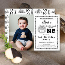 Boho Primeira viagem em torno da festa do primeiro