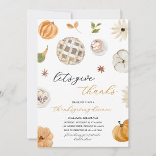 Convite Boho Pumpkin Vamos Agradecer