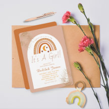 Boho Rainbow É um Chá de fraldas