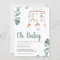 Boho Rainbow Mobile Chá de fraldas por Mail Greene