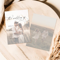 Boho Rustic Overlay Casamento Foto