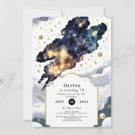 Convite Boho Space Birthday