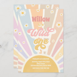Convite Boho Sunshine Wild One Party