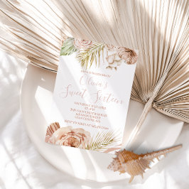 Convite Boho Sweet XVI Floral 16º Aniversário