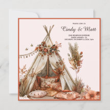 Boho Tent Garden Floral Wedding