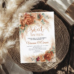 Convite Boho terracotta burgundy flores eucalipto enferruj<br><div class="desc">Boho terracotta burgundy flores eucalipto ferrugem tons doces dezesseis convites Esta tendência de design popular é perfeita para todos os eventos de estilo boho ou tropical. Design apresenta-se a aquarela pintada manualmente pampas erva-de-erva-pintada mistura de folhas secas de palma misturadas flores de terracota e rosas de laranja queimados e flores...</div>