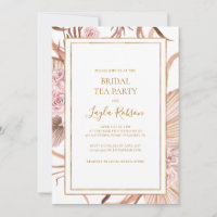 Boho Tropical Botânica | Bridal Tea Party