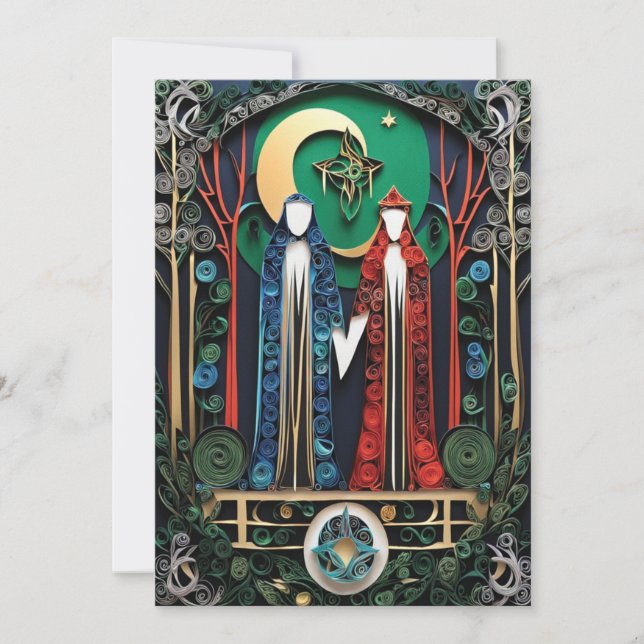 Convite Boho Wedding (Frente)