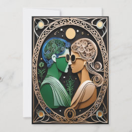 Convite Boho Wedding