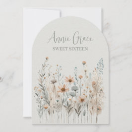 Convite Boho Wildflower