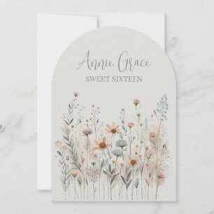 Convite Boho Wildflower