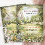 Convite Boho Wildflower Graduation Invitation Garden Party<br><div class="desc">Boho Wildflower Graduation Invitation is the perfect choice for a stylish garden party celebration. This boho wildflower graduation invitation blends a soft botanical aesthetic with a relaxed outdoor vibe, making it ideal for spring and summer graduation events. Celebrate this special milestone with an elegant design featuring delicate wildflowers, natural greenery,...</div>