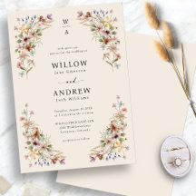 Boho Wildflower Wedding